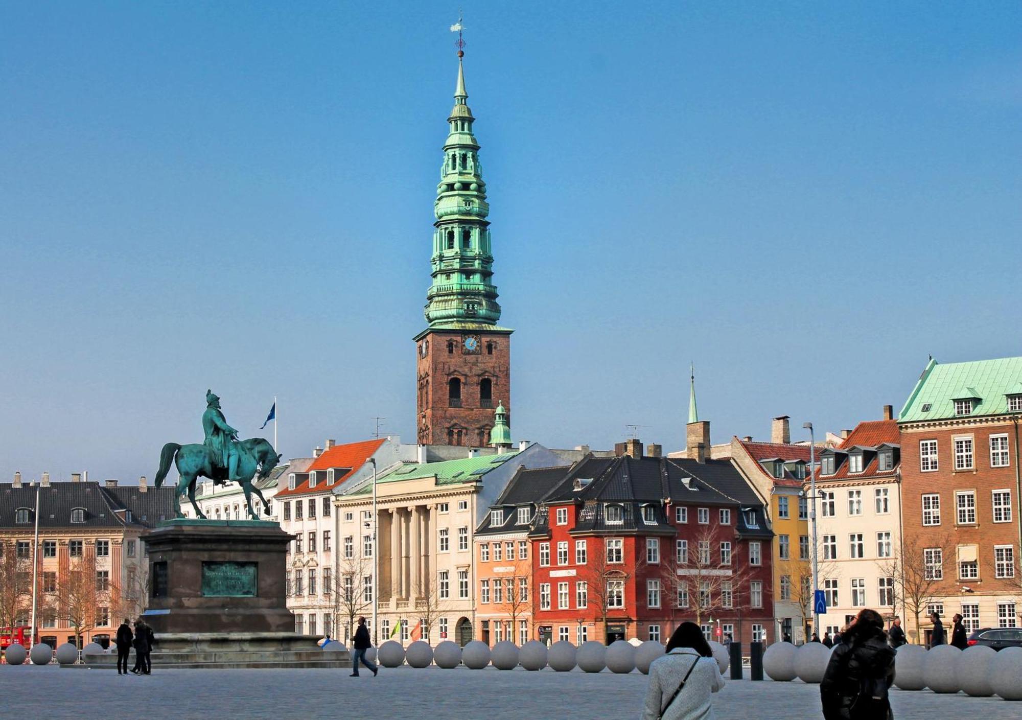 New Charming Apt In City Center Kopenhagen Bagian luar foto