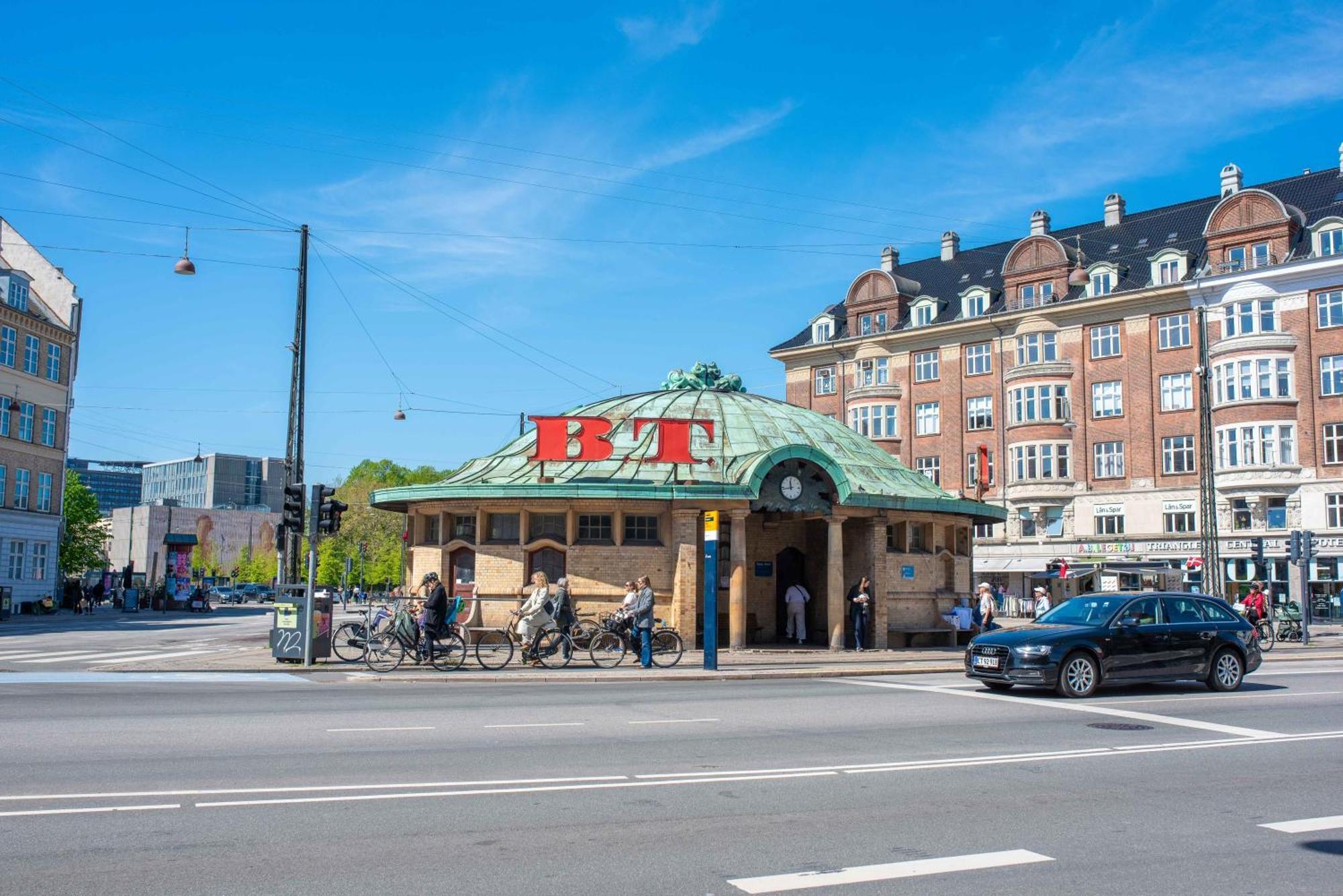 New Charming Apt In City Center Kopenhagen Bagian luar foto